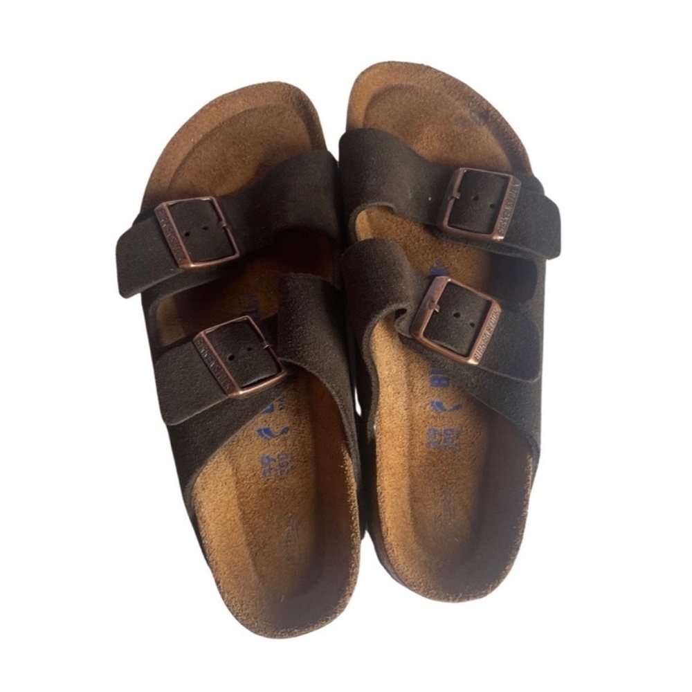 Birkenstock Arizona Suede Dark Brown Women's 39 / 8-8.5 • Used good condition